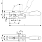 Вертикальное зажимное устройство из нержавеющей стали №68300NI